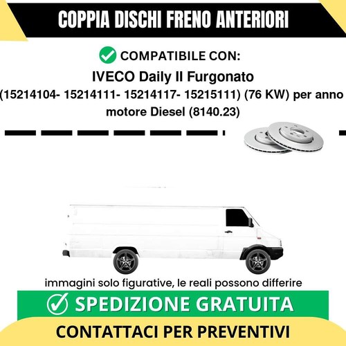 Coppia dischi freno anteriori - dischi,