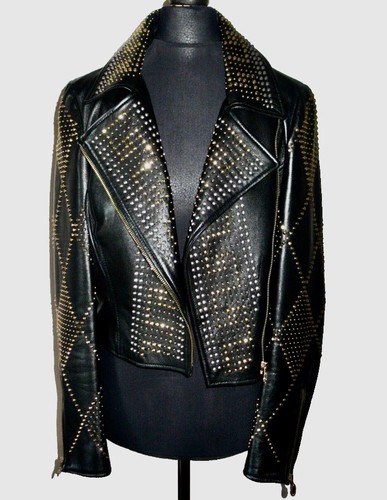Giacca biker versace in - versace, h&m