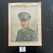 1857 ANTICO SETTIMANALE "ILLUSTRAZIONE DEL POPOLO" 5 NUMERI-1943 AGOSTO/SETTEMBR