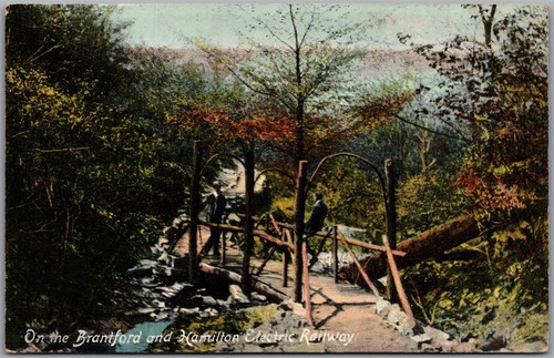 Postcard brantford ontario - postcard,