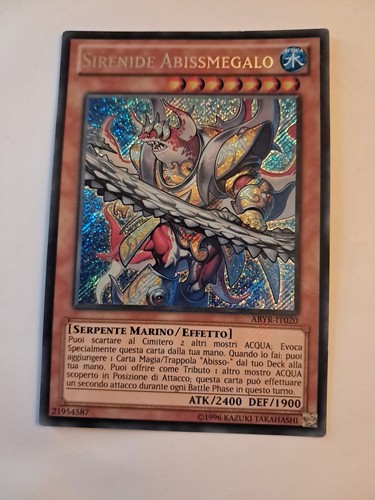 Yugioh sirenide abissmegalo - yugioh,