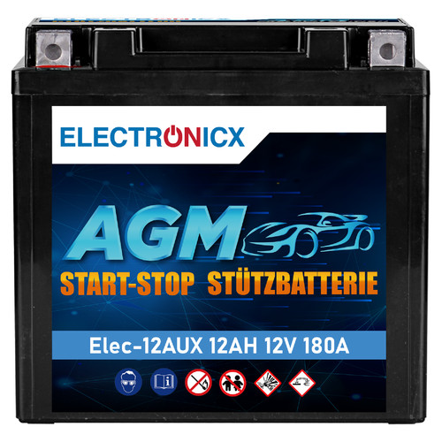 Batteria supporto agm 12v - batteria,
