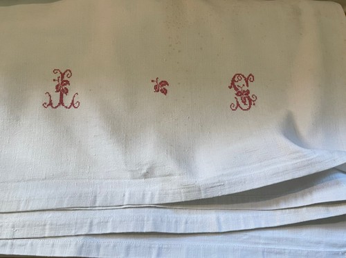 Antique french linen - antique,