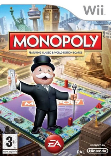 Monopoly wii - monopoly,