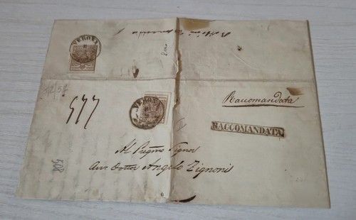 Lombardo veneto 1857 lettera - 1857,