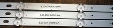  3 BARRE STRIP LED LC43490089A PER LG 43UM7100 PLB  O SIMILARI