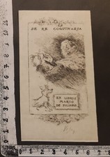 WUNDERKAMMER K EXLIBRIS 50 - " CAGNOLINO " - * VIRGILIO TRAMONTIN * - C SIGNED