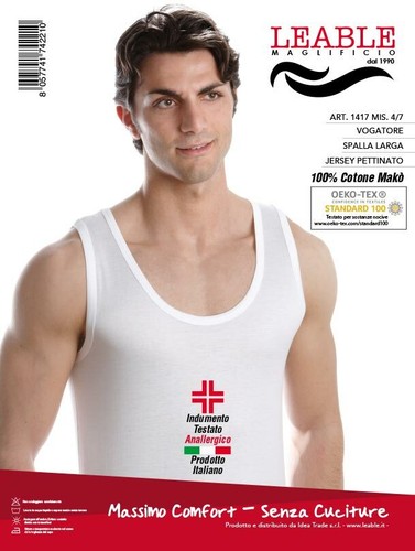 Canotte uomo leable art - canotte,