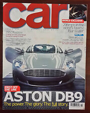 CAR OCTOBER 2003 ASTON DB9 WORLD EXCLUSIVE - 350Z ROADSTER - BMW M3 CSL