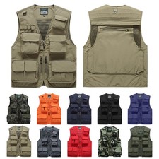 Giubbotto Gilet Safari Uomo