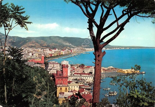 Cartolina salerno panorama - cartolina,