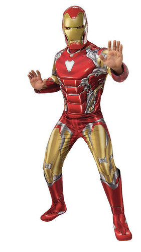 Costume iron man deluxe - man,