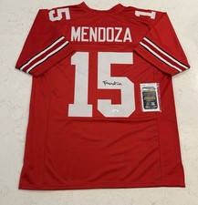 Maglia PRE ORDER Fernando Mendoza autografata personalizzata Indiana Hoosiers JSA Cert