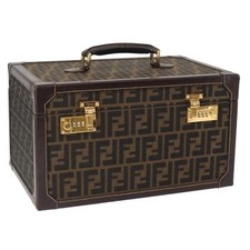 FENDI Vanity Case Zucca Tela