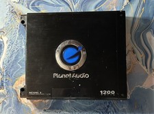 Planet Audio Anarchy AC1200.2 Amplificatore per auto 1200 Watt 2 canali. Usato