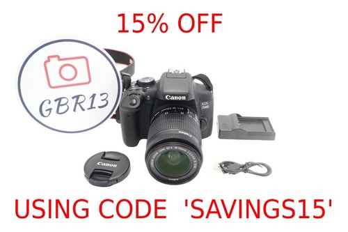 Canon 750d dslr fotocamera - canon,