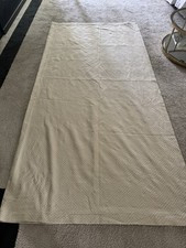 Copriletto Come Nuovo Frette King Size 270x260 Colore Beige Primavera/estate