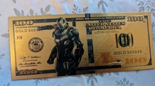 WAR MACHINE $100 DOLLAR GOLD