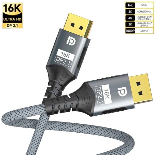 Cavo displayport 16k 60hz - displayport, 16k@60hz