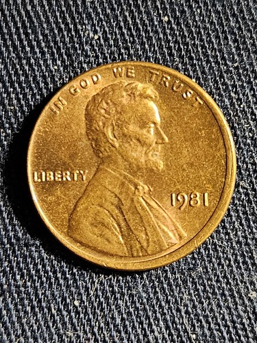 1981 penny errori - penny, mint