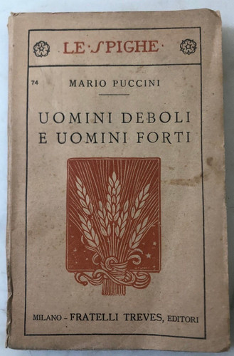 Libro uomini deboli - libro,