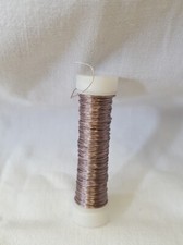FILO METALLICO DECORATIVO COLORE BRONZO CHIARO - DIAM. 0,3 - MT. 10 - 1 PEZZO