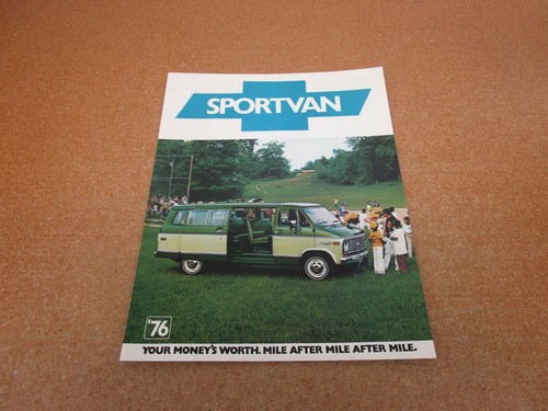 1976 chevrolet sportvan van - chevrolet,
