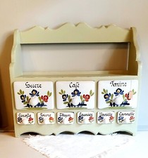 MENSOLA PORTASPEZIE SCAFFALE SHABBY