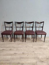 69321 Set n 4 sedie vintage seduta in sky