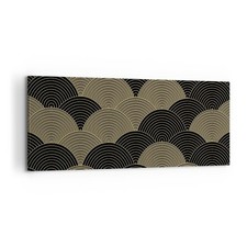 Quadro tela 120x50cm nero - 120x50cm,