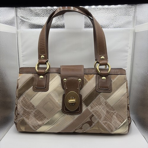 Borsa coach vintage patchwork - borsa,