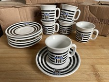 Set 6 tazze e piattini vintage