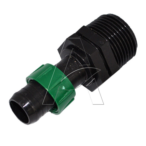 Raccordo con filetto maschio - ,