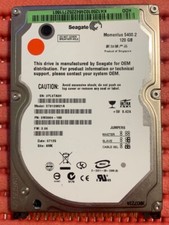 SEAGATE HDD 120GB 2.5" IDE HARD DISK ST9120821A 100% TEST VEDI FOTO