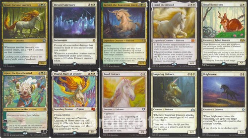 Mazzo personalizzato unicorn - mazzo,
