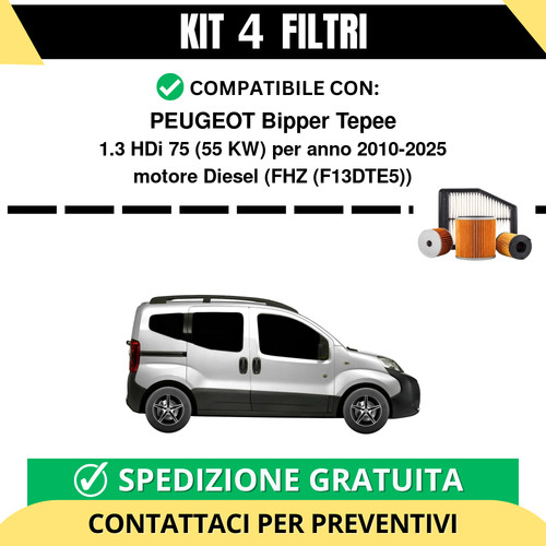 Kit filtri tagliando per - kit,