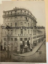 foto originale timbrata TRIESTE CINEMA EXCELSIOR via muratti anni 20 ca