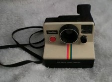 Polaroid Spirit One Step 600 Land Rainbow Stripe fotocamera istantanea vintage