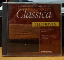 CD BEETHOVEN SINFONIA N.6 OP.68 PASTORALE CONCERTO PIANOFORTE SOL MAGG. N.4 OP58