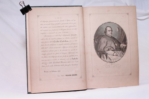 Libro antico fabiola - antico, o