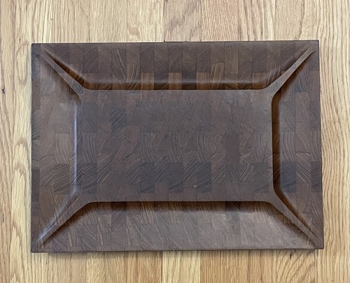 Teak parquet cheese serving - cheese,