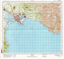 Mappa topografica militare