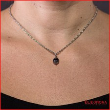 Collana donna acciaio catena - collana,