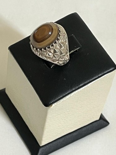 Anello uomo argento 925 - , agata