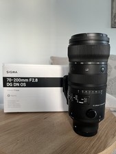 Obiettivo sportivo Sigma 70-200mm F2.8 DG DN OS per Sony attacco E in condizioni fantastiche