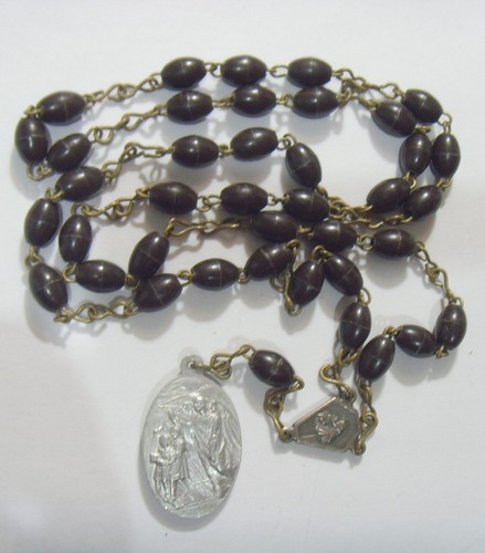 Antico rosario nero anni - , 20