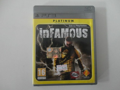 Ps3 infamous playstation - infamous, 3