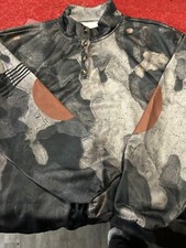 Top uomo stile mimetico manica