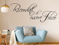 Adesivi murali frasi credi