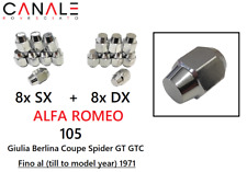 Serie 16 Dadi Per Cerchi In Lega Alfa Romeo Giulia Gt Spider 8 Dx + 8 Sx kit K22